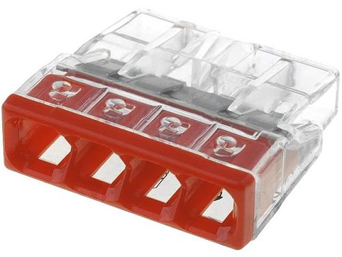 Клемма розеточная 4х2.5мм2 (без пасты) 2273-204 WAGO