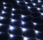 Гирлянда светодиодная Сеть 220В 1.5х1.5м 150 диодов IP20 прозрачный провод Neon-Night белая
