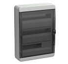 TEKFOR Корпус пластиковый ОУ КМПн-54 с N/PE-21/21 (прозрачная черная дверь) 153х560х408 IP65 (IEK) TEKFOR Корпус пластиковый ОУ КМПн-54 с N/PE-21/21 (прозрачная черная дверь) 153х560х408 IP65 (IEK)