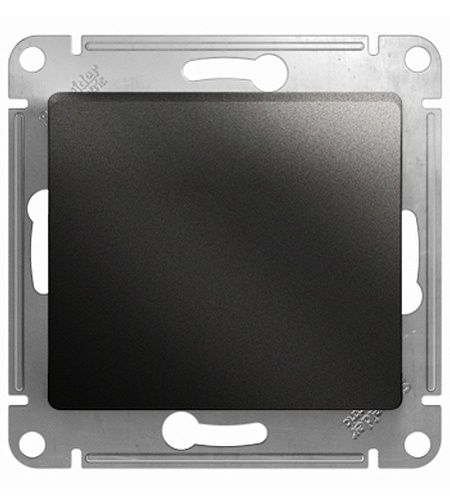Переключатель 1кл схема 6 10AX (антрацит) GLOSSA SE