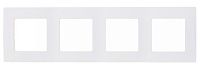 Рамка 4 поста (белый) Etika Legrand/Daccord/ИЭК (672504) Рамка 4 поста (белый) Etika Legrand/Daccord/ИЭК (672504)