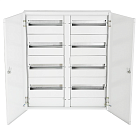 Щит распределительный навесной 606S M2.0 2двери 8рядов 120модулей 700х825х115мм IP41 R6 (БЕЛЫЙ) Щитэлектрокомплект (ЩЭК)