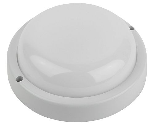 Светильник светодиодный накладной SPB-201-1-40К-015 15Вт 4000К 1425Лм Ø175мм IP65 с микр. датчиком движ. ЭРА белый круг