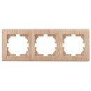 Рамка 3 поста (сосна) Intro Solo ЭРА (4-503-11)