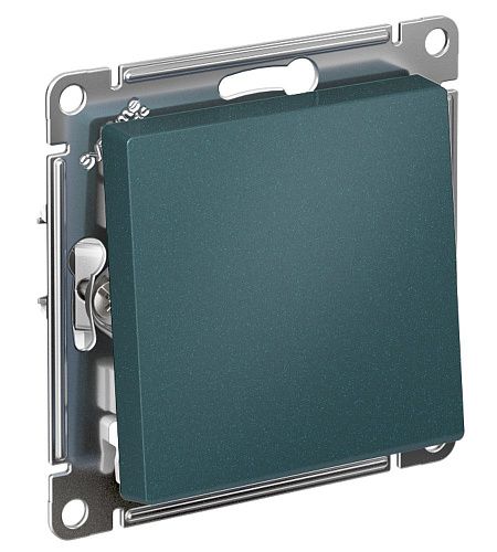 Переключатель 1кл сх.6 10АХ (изумруд) ATLASDESIGN SE