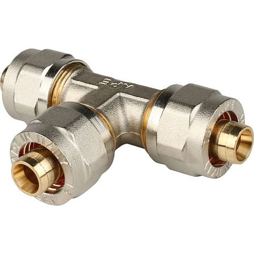 Тройник обжим соединительный 16 (2.0)  STOUT