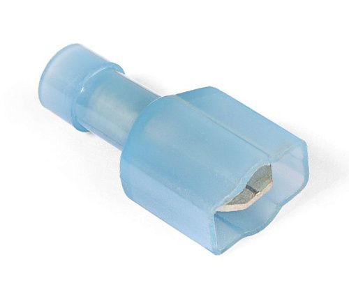 Разъем плоский изолированный РПИ-П(н) 2.5х6.3мм папа нейлон КВТ