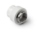 Муфта PP-R комбинированная под ключ ВР 63-2" (белый) PROAQUA