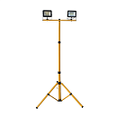 Прожектор светодиодный на стойке FL-LED Light-PAD STAND 2x30Вт 4200К 6000Лм IP65 FOTON LIGHTING металл(серый)/серый