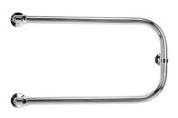 Полотенцесушитель водяной нержавеющая сталь П-образный 500х600 осевое расстояние 50см 1" Terminus