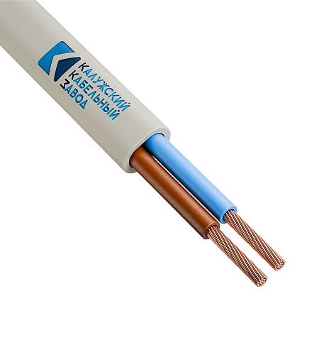 Провод бытовой ПБГВВ 2х2.5 Калужский кабельный завод (ККЗ) (ТУ по ГОСТ)