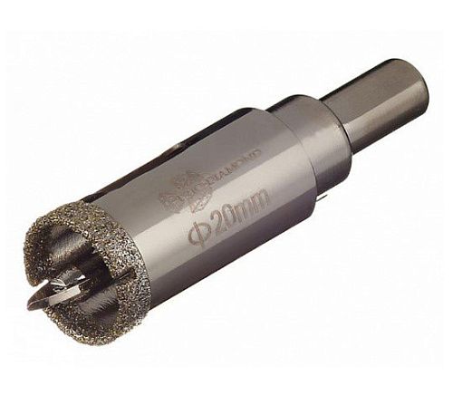 Коронка алмаз. в сборе керамике и кафелю с центр. сверлом 20мм TRIO-DIAMOND 