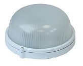 Светильник накаливания настенно-потолочный без решетки 100Вт Е27 274х130мм IP54 ITALMAC круг белый