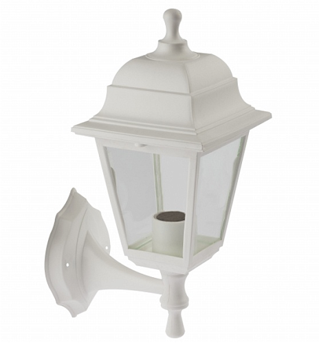 Светильник садово-парковый настенный Nobile 60 24 01 (НБУ 04-60-001 Леда) 60Вт Е27 350х250мм IP44 ITALMAC белый