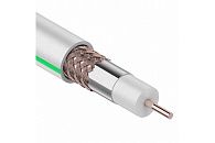 Кабель коаксиальный телевизионный SAT 703 B  Cu/Al/Cu  75Ом (белый) REXANT