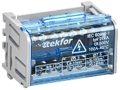 TEKFOR Шины на DIN-рейку (кросс-модуль) ШНК 2х7 L+PEN IEK