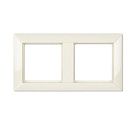 Рамка 2 поста (слоновая кость) ECO Profi JUNG Рамка 2 поста (слоновая кость) ECO Profi JUNG