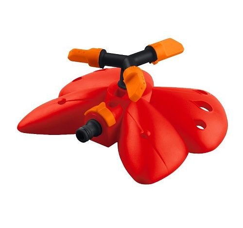 Распылитель круговой на подставке ″Бабочка″ 3 сопла 115 м²  GB-1 8-427605 GRINDA