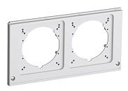 Лицевая панель с 2 отверстиями FMCE46 (розетки 63A. 2х10/16А) ABB (2CMA191083R1000)