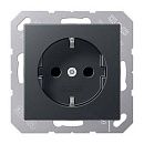 Розетка с заземлением (антрацит) ECO Profi JUNG Розетка с заземлением (антрацит) ECO Profi JUNG
