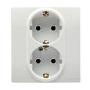 Розетка 2-я с заземлением немецкий стандарт винтовые зажимы (белый) Etika Legrand/Daccord/ИЭК (672272) Розетка 2-я с заземлением немецкий стандарт винтовые зажимы (белый) Etika Legrand/Daccord/ИЭК (672272)
