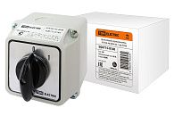 Переключатель кулачковый (пакетный) КПУ38-40/2098 закрытого исполнения (0-1 3р) TDM (SQ0715-0140)