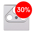 Накладка для розетки TV-FM-SAT (алюминий) ECO Profi JUNG Накладка для розетки TV-FM-SAT (алюминий) ECO Profi JUNG