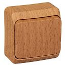 Переключатель ОУ 1кл (бук) ЭТЮД SE