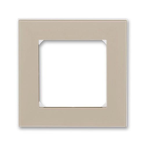 Рамка 1 пост (кофе макиато/белый) Levit ABB