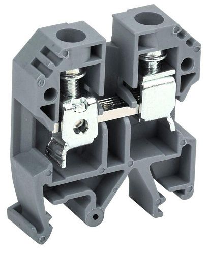 Клемма винтовая КВИ-10мм2 (серый) ИЭК