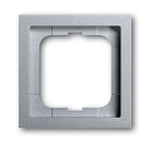 BJE Рамка 1 пост (серебристо-алюминиевый) Future BJE Рамка 1 пост (серебристо-алюминиевый) Future