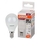 Лампа светодиодная шар 7W=60W 830 220-240V FR E14 560lm 25000h матовый OSRAM