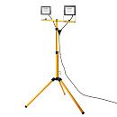 Прожектор светодиодный на стойке 2x50Вт 6400K IP65  9000Лм IP65 LL-503 черный Feron