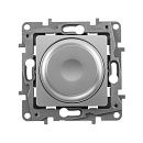 Светорегулятор поворотный без нейтрали 300Вт (алюминий) Etika Legrand/Daccord/ИЭК (672419) Светорегулятор поворотный без нейтрали 300Вт (алюминий) Etika Legrand/Daccord/ИЭК (672419)