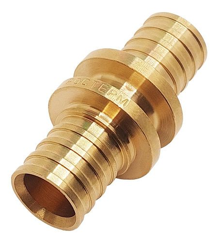 Муфта равнопроходная 16  РОСТерм латунь