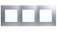 Рамка 3 поста (алюминий) Etika Legrand/Daccord/ИЭК (672553) Рамка 3 поста (алюминий) Etika Legrand/Daccord/ИЭК (672553)