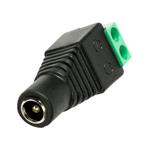 Гнездо питания с клеммной колодкой под винт TS DC-Г