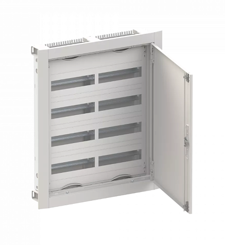 Шкаф встраиваемый 96 модулей 714х615х125мм IP31 с расстоянием между DIN-рейками125мм и винтовыми клеммами N/PE CU24V ABB