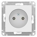 Розетка без заземления 16А (белый) ATLASDESIGN SE