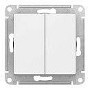 Выключатель 2кл схема 5 10AX быстрозажим. клем. (белый) GLOSSA SE