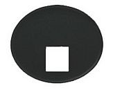 NIE 5517.1 AN Накладка 1-й TF и компьютерной розетки (антрацит) Tacto АВВ NIE 5517.1 AN Накладка 1-й TF и компьютерной розетки (антрацит) Tacto АВВ