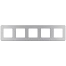 Рамка 5 постов (алюминий) INSPIRIA Legrand/Daccord (673972)