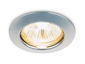 Светильник точечный неповоротный  Organic Spot 863A  CH Ambrella Light GU5.3 24x78 мм хром
