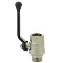 Кран шаровой 1 ВР/НР ручка рычаг алюминий BUGATTI Oregon Кран шаровой 1 ВР/НР ручка рычаг алюминий BUGATTI Oregon