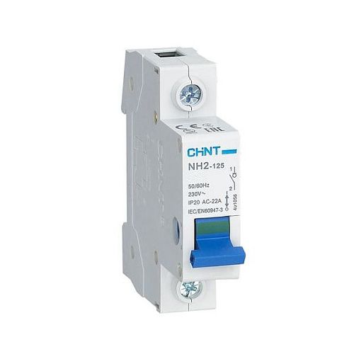 Выключатель нагрузки 1п 63А NH2-125 (R) модульный CHINT (401056)