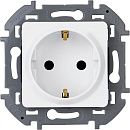 Розетка 2К+З немецкий стандарт (белый) INSPIRIA Legrand/Daccord (673720)