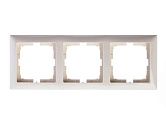Рамка 3 поста 2513-92 (слоновая кость) Basic 55 ABB Рамка 3 поста 2513-92 (слоновая кость) Basic 55 ABB