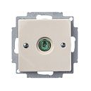 Розетка TV универсальная 1743-01-92 (слоновая кость) Basic 55 ABB (1724-0-4280)