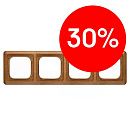 Рамка 4 поста (вишня) DELTA NATURE Siemens (5TG1674) УЦЕНКА Рамка 4 поста (вишня) DELTA NATURE Siemens (5TG1674) УЦЕНКА