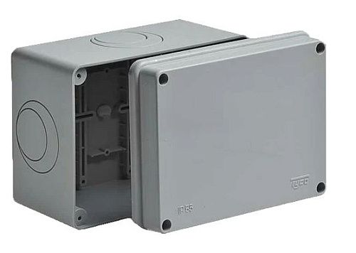Коробка распаячная ОУ 150х110х90мм с крышкой без вводов подъездная IP55 ТУСО Ruvinil
